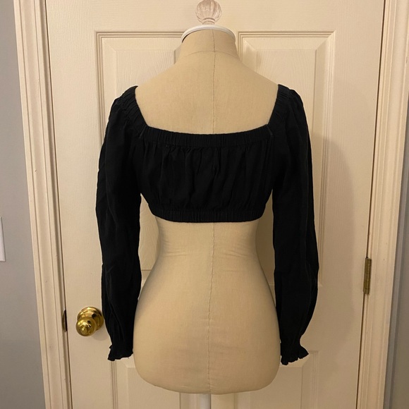 Princess Polly Take It To The Heart Top Black - Picture 13 of 16